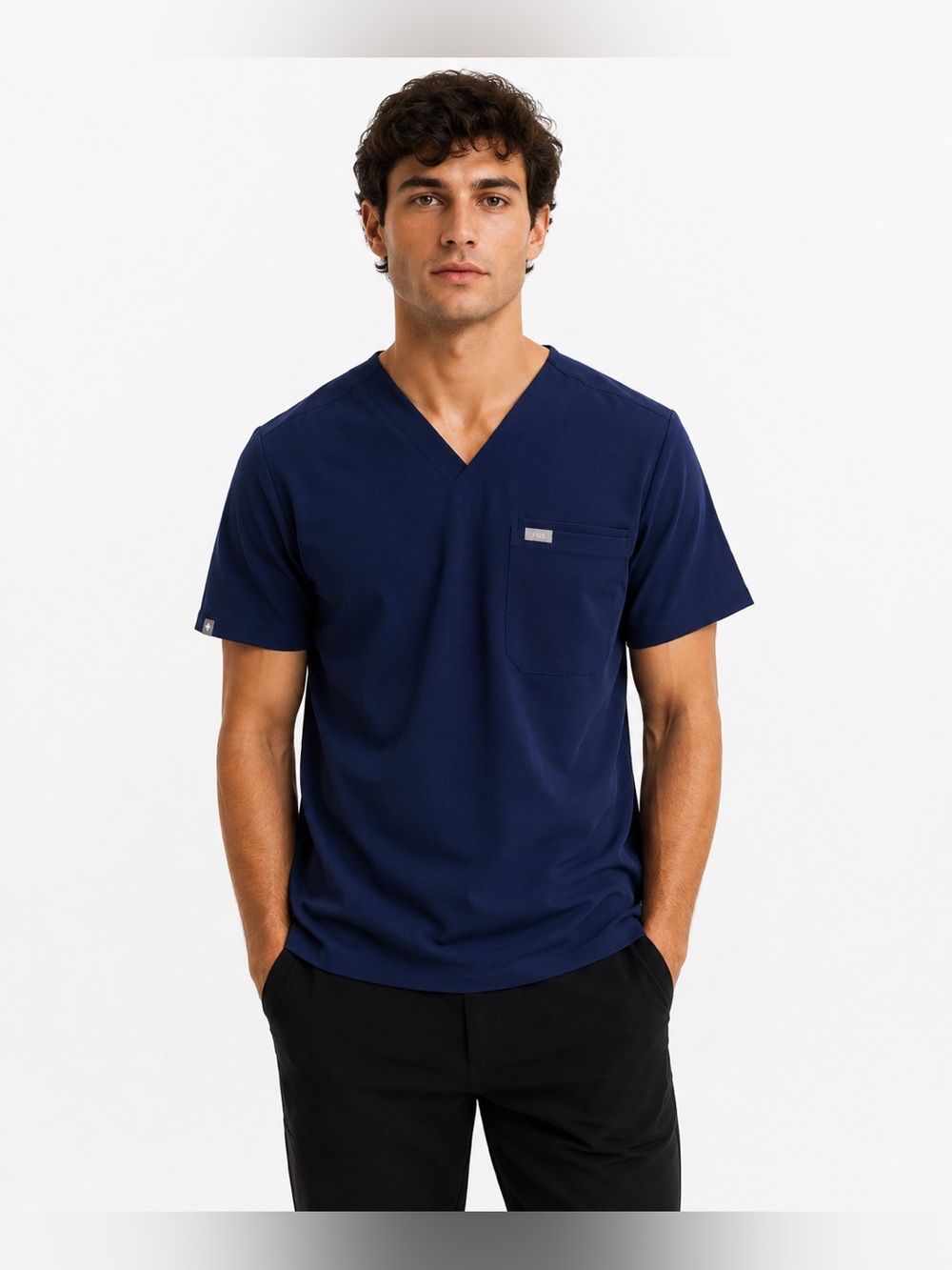 FIGS Men’s Leon Scrub Top - Size Small